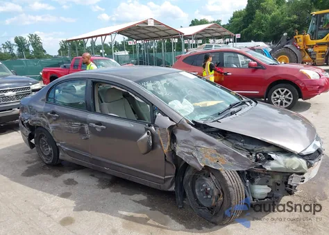 2010 Honda Civic Lx из США, поврежденный, VIN 2HGFA1F56AH547059